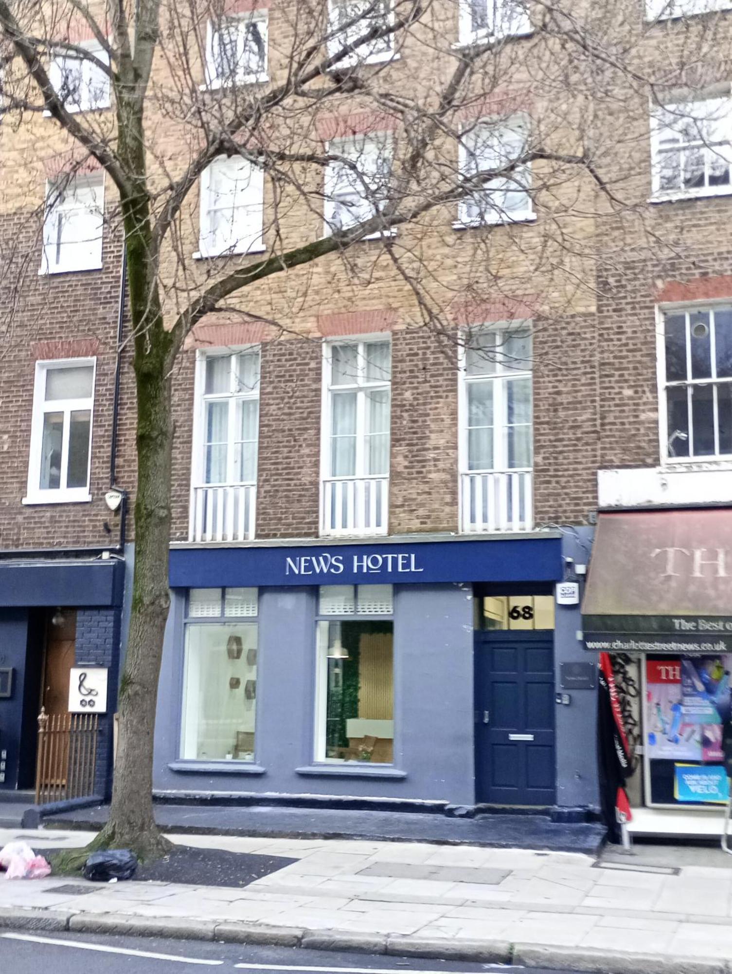 Charlotte Street Rooms By News Hotel Londra Exterior foto
